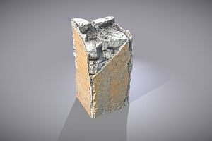 Broken Concrete Pillar