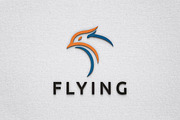 Phoenix Bird Animal Head Flying Logo, a Branding & Logo Template by jongcreative (Thumbnail 1 of 3)