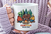 Campfire Social Club PNG, an Illustration by Craft Nest (Thumbnail 3 of 6)
