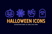 Halloween Line Icons, an Outline Icon by Abstracto-Create (Thumbnail 1 of 7)