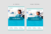 Dentist Flyer Canva Template, a Brochure Template by artbart (Thumbnail 7 of 9)