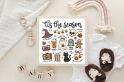 Halloween Tis the Season PNG, a Work Illustration by CraftArtStudio (Thumbnail 4 of 4)