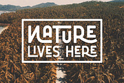 Caferio - The Florest Typeface, a Sans Serif Font by Kaligra.co (Thumbnail 7 of 14)
