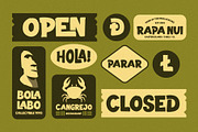Doodzen, a Sans Serif Font by graphicook (Thumbnail 9 of 10)