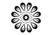 Black and White Mandala Patterns Set, a Decorative Illustration by NJ Himel (Thumbnail 81 of 101)