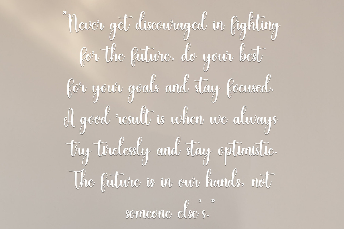 Children, a Script Font by FreshTypeINK (Photo 3 of 7)