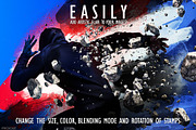 Epic Stamp Brush Compositions, a Brush Add-On by Epic By Design (Thumbnail 4 of 7)