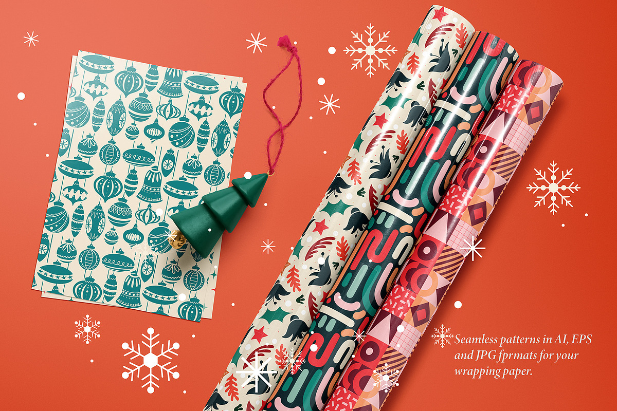 Christmas Lettering Pack, an Illustration by Ana Moreno | Letteringiam (Photo 4 of 6)