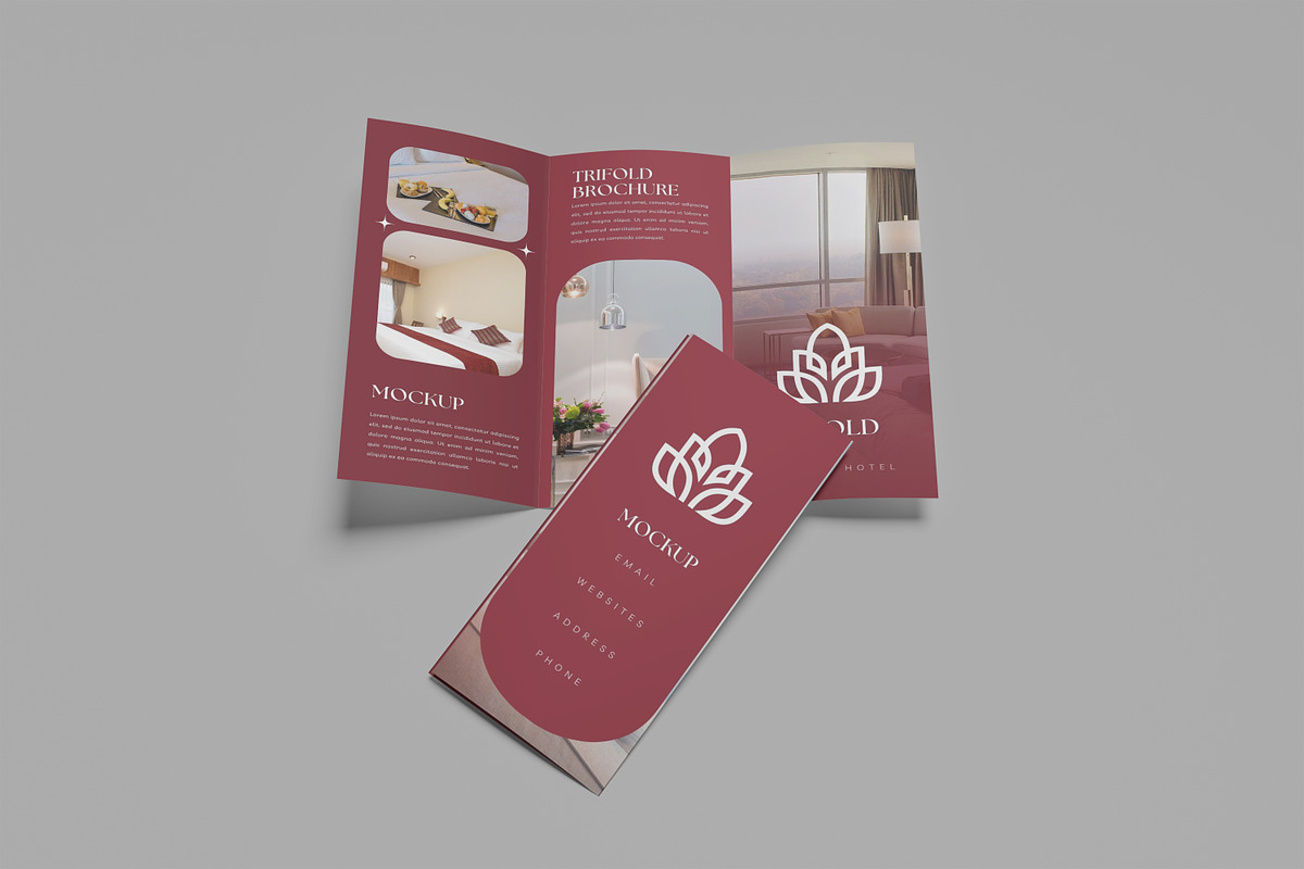 Trifold brochure, a Brochure Template by kebunmockup (Photo 2 of 5)