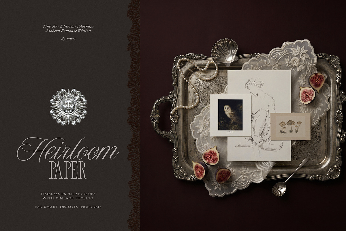 Heirloom Paper Fine Art Mockups, a Product Mockup by Muse Mockups (Photo 1 of 16)