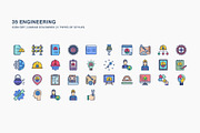 Engineering concept icon set, an Icon by Icongeek26 (Thumbnail 2 of 6)