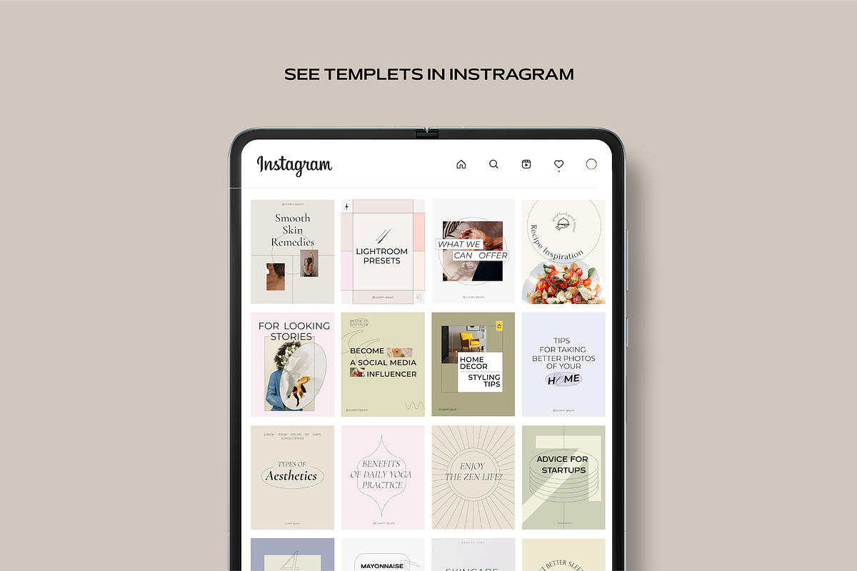 Gué-carousel Instagram template, a Social Media Template by Kimo Studio (Photo 12 of 12)