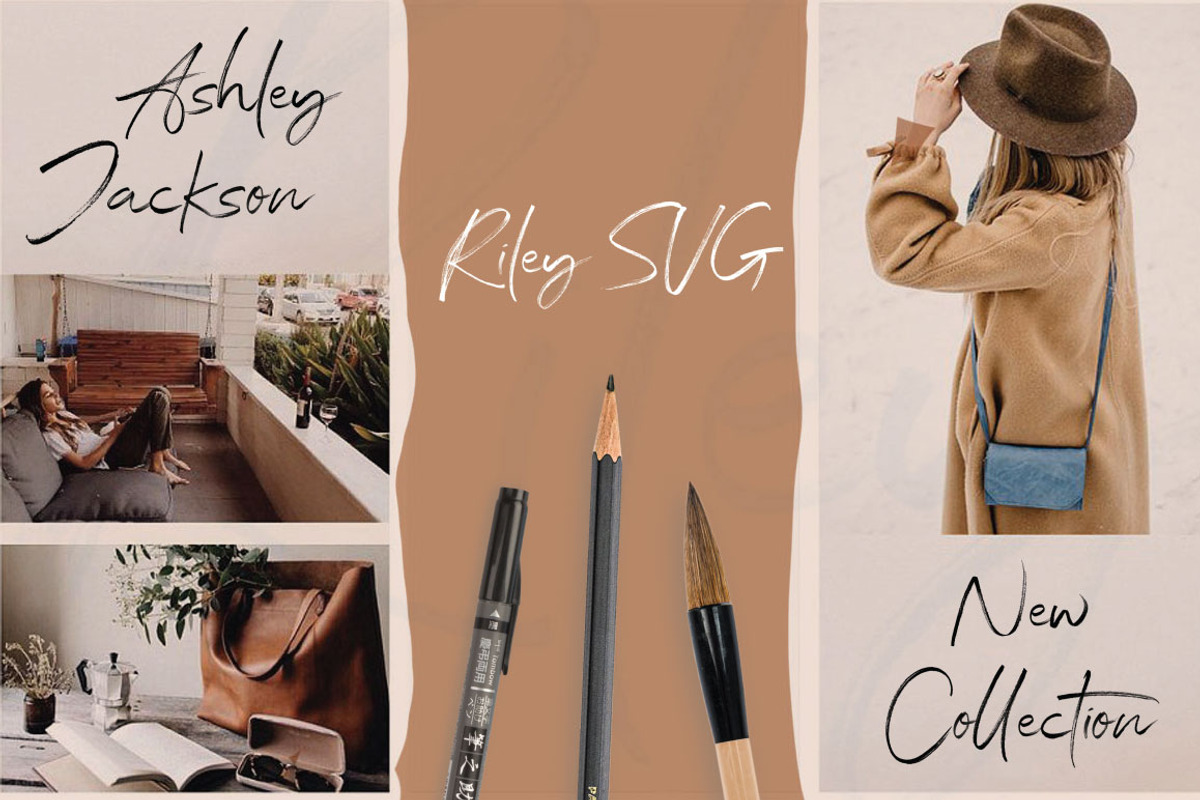 Riley SVG & Font preview 2
