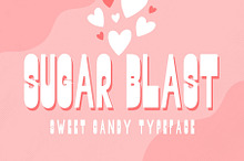 Sugar Blast - Sweet Typeface