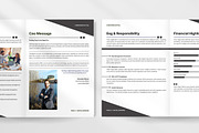 Modern Banking Report Brochure, a Brochure Template by trabaskriya (Thumbnail 4 of 6)