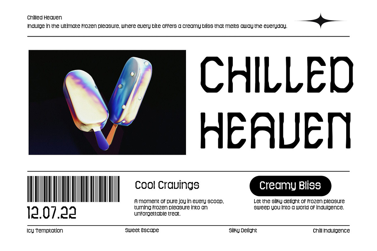 Cybros Blur, a Sans Serif Font by Craft Supply Co. (Photo 4 of 8)