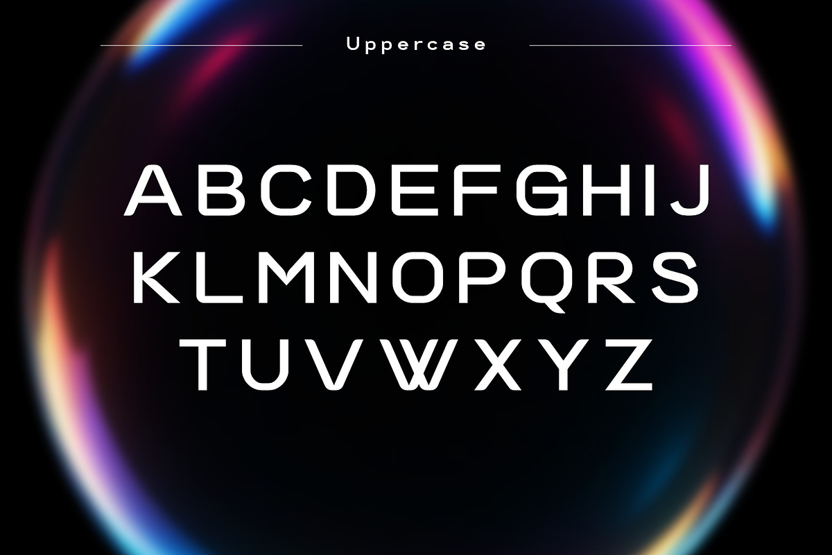 Betafind - Futuristic Font, a Sans Serif Font by Rishsketch (Photo 8 of 13)