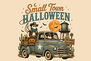 Western Cowboy Halloween Png Bundle, a Seasonal Illustration by Daisy Design (Thumbnail 5 of 8)