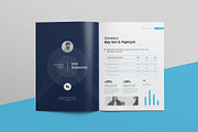 Company Profile | CANVA, a Brochure Template by KreateTribe (Thumbnail 5 of 11)