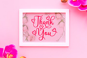 Baby Valentina, a Script Font by Megatype (Thumbnail 7 of 7)