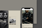 Grefashion Instagram Template | PSD, a Social Media Template by Azruca (Thumbnail 3 of 8)