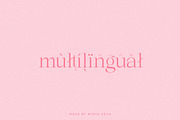 Beach Glamour - Summer Serif, a Serif Font by Misha Sova (Thumbnail 9 of 9)