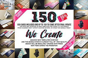 100 Massive Business Cards Bundle V2