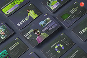 Neon Green PowerPoint, a Presentation Template by Pixslides (Thumbnail 1 of 7)
