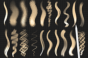 Procreate Hair Brushes, a Brush Add-On by LaurenceVArtiste (Thumbnail 4 of 7)