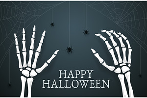 Halloween Skeleton Hands