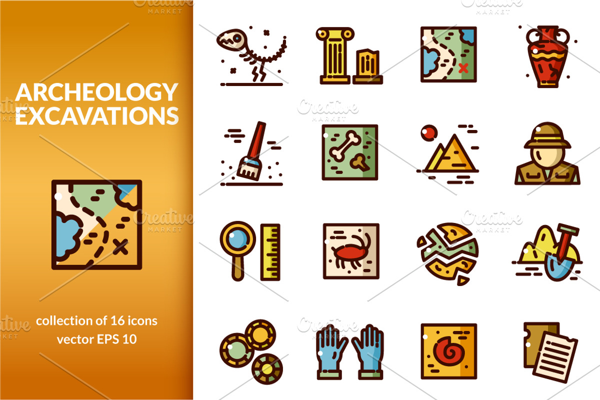 Archeology, an Education Illustration by meowu
