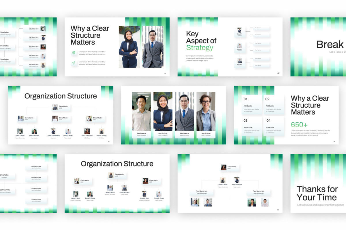 Organizational Structure Explained, a Presentation Template by Loin Studio (Photo 4 of 4)