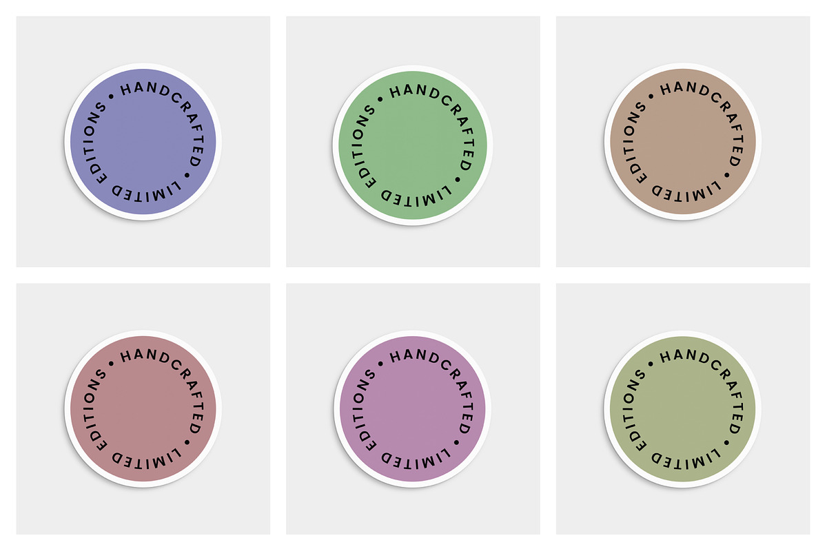 Circle Label Template, a Stationery Template by Viaduc (Photo 2 of 2)