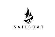 Fishing boat sailboat logo design, a Branding & Logo Template by Maylianaw28 (Thumbnail 1 of 2)