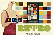 Retro Color Palettes, a Palette Add-On by Photohacklovers (Thumbnail 1 of 5)