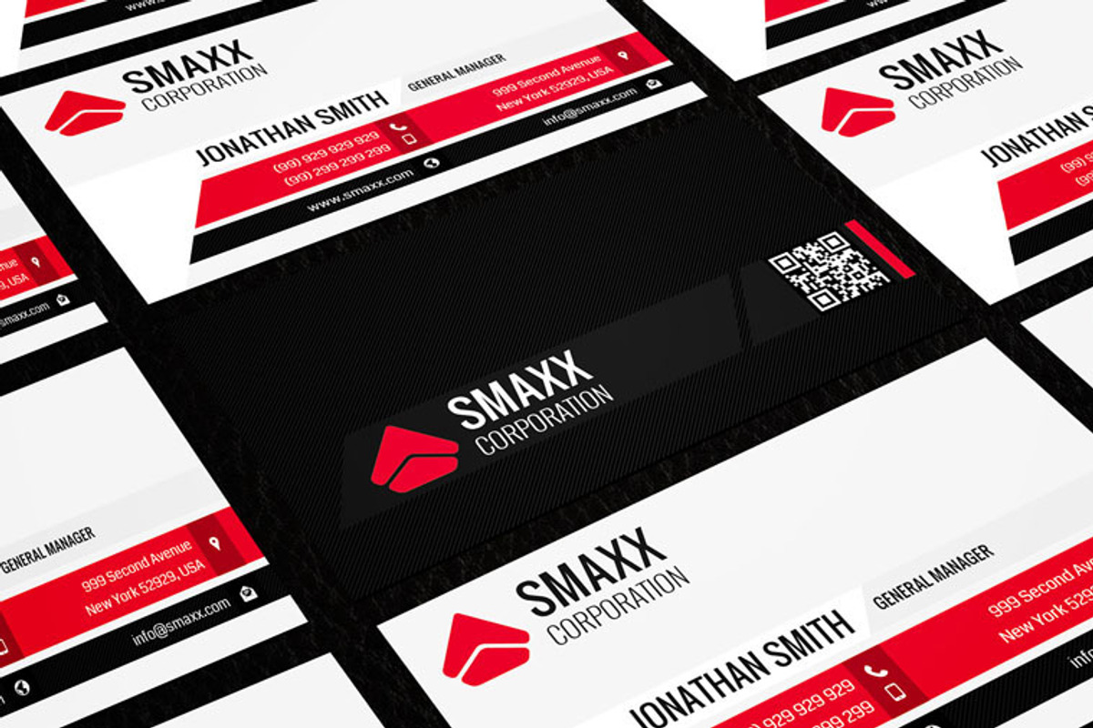 Modern Corporate Business Card CM005, a Business Card Template by annozio (Photo 4 of 4)