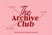 Editorial Collection Font Duo, a Script Font by Letter Fresh (Thumbnail 9 of 10)