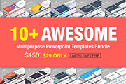 10+ Awesome Powerpoint Bundle, a Presentation Template by SlidesDive (Thumbnail 1 of 11)