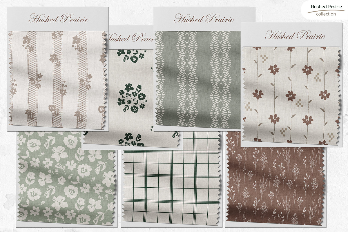 Hushed Prairie - Seamless Patterns, a Pattern Graphic by InaCorart (Photo 4 of 8)