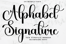 Alphabet Signature