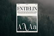 Entielin Decorative Serif Font, a Serif Font by Rasio Studio (Thumbnail 9 of 9)