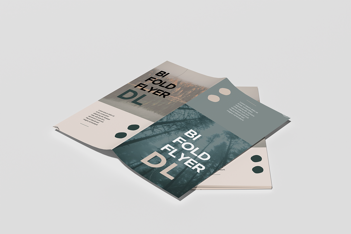 DL Bifold Mockup, a Print Template by xavier_studio (Photo 5 of 5)