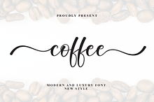Coffee | Script Font