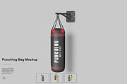 Punching Bag Mockup, a Mockup by NyakBiett (Thumbnail 1 of 5)