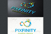 Pixel Dots Endless Infinity Logo, a Branding & Logo Template by joyologo (Thumbnail 2 of 5)