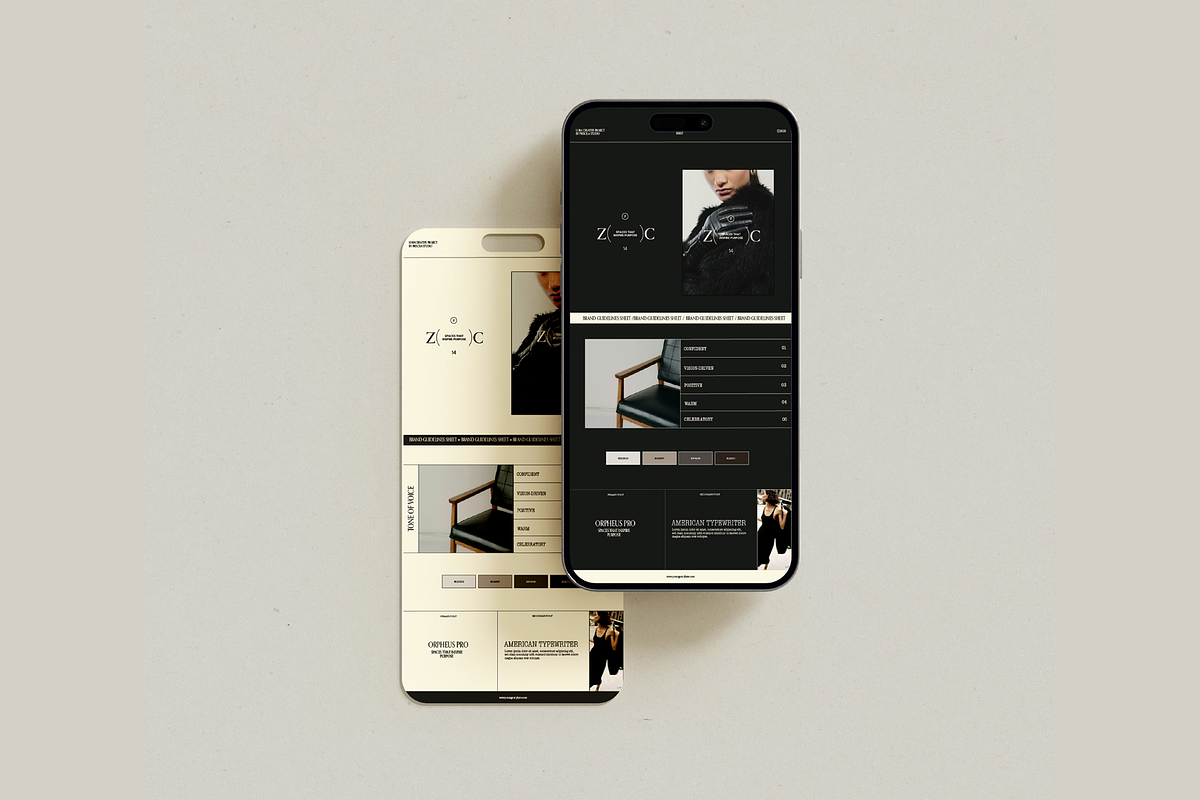 LORA — One-Page Brand Guidelines, a Branding & Logo Template by ByPriscilaStudio (Photo 2 of 5)
