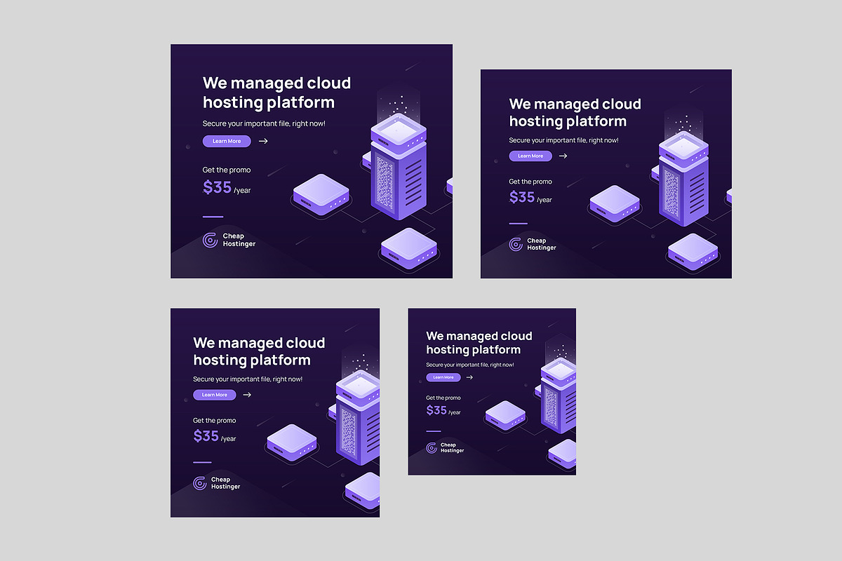 Hosting Google Ads Template, a Websites & App Template by Neermana