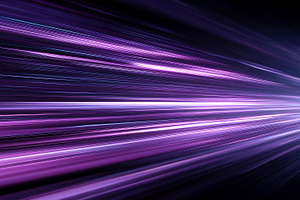 Dynamic purple light streaks create, an Abstract Photo by MistyDay