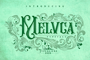 Melvca for Vintage Logotype & Liquor, a Handwritten Font by ilhamtaro (Thumbnail 1 of 13)