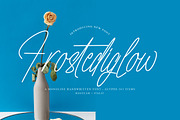 Frosted Glow, a Handwritten Font by operatype.co (Thumbnail 1 of 15)